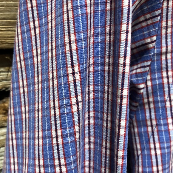 🥳HP🎉 EUC Polo by Ralph Lauren Checkered Cotton Long Sleeve Button Down Shirt - Picture 5 of 7